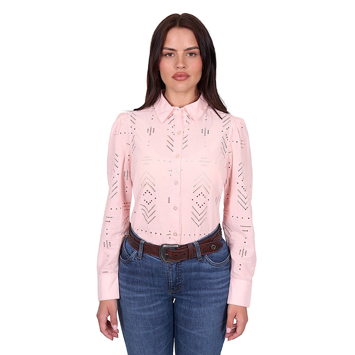 Wrangler Women’s Lilly Shirt - Pink