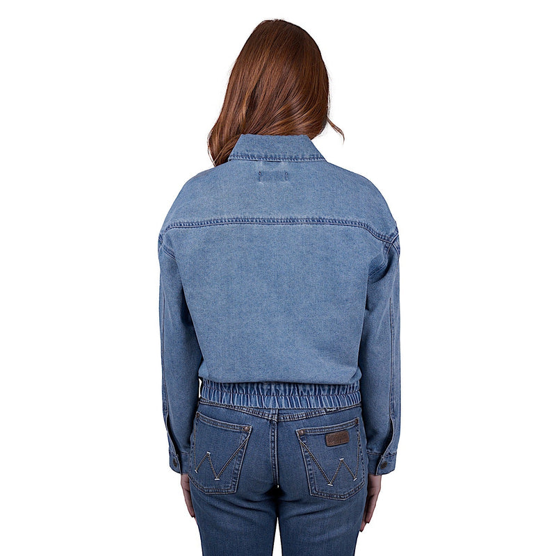 Wrangler Women’s Lindy Jacket - Denim/Multi