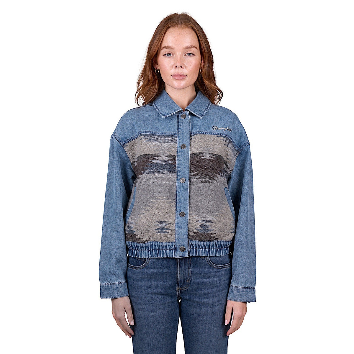Wrangler Women’s Lindy Jacket - Denim/Multi