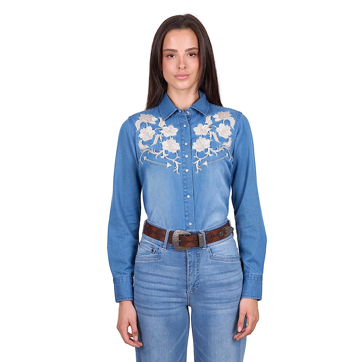 Wrangler Women’s Louise Shirt - Denim