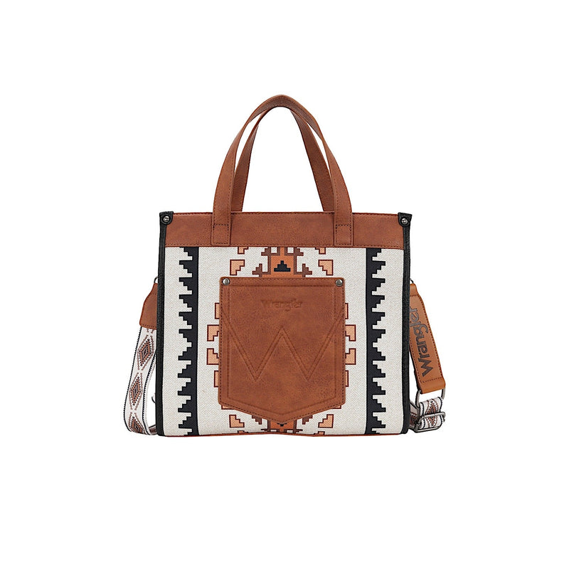 Wrangler Women’s Lucia Buckle Handle Bag - Tan
