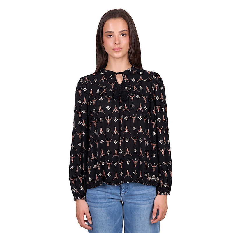 Wrangler Women’s Lucille Blouse - Black