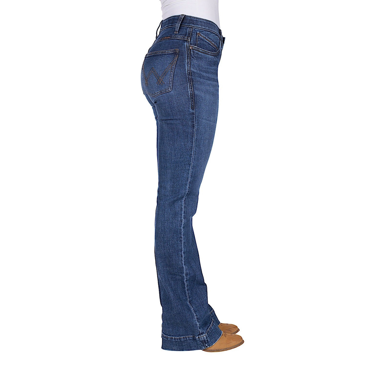 Wrangler Women’s Luna Jean - Willow 34L - Wild Indigo