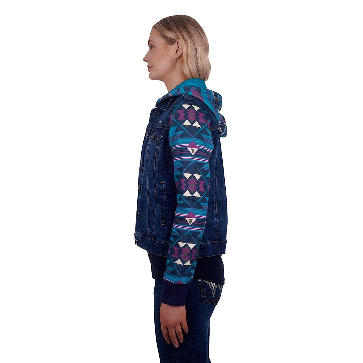 Wrangler Women’s Manuela Jacket Denim/Multi