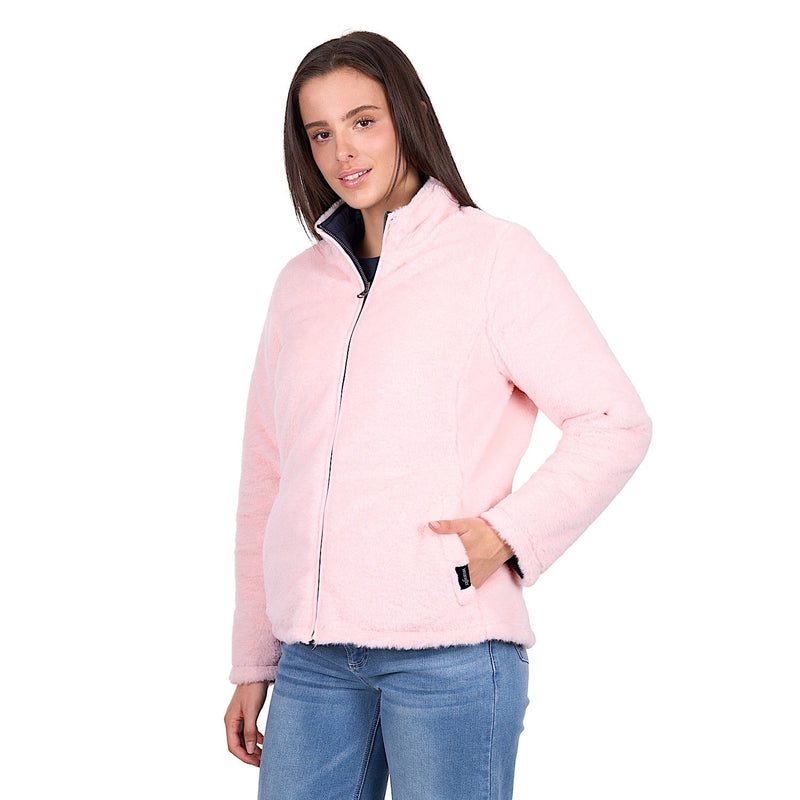 Wrangler Women’s Marta Reversible Jacket - Navy/Pink