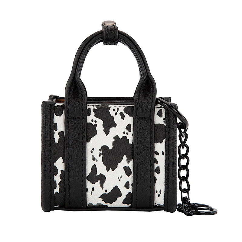 Wrangler Women’s Mini Fun Size Tote Key Ring - Black