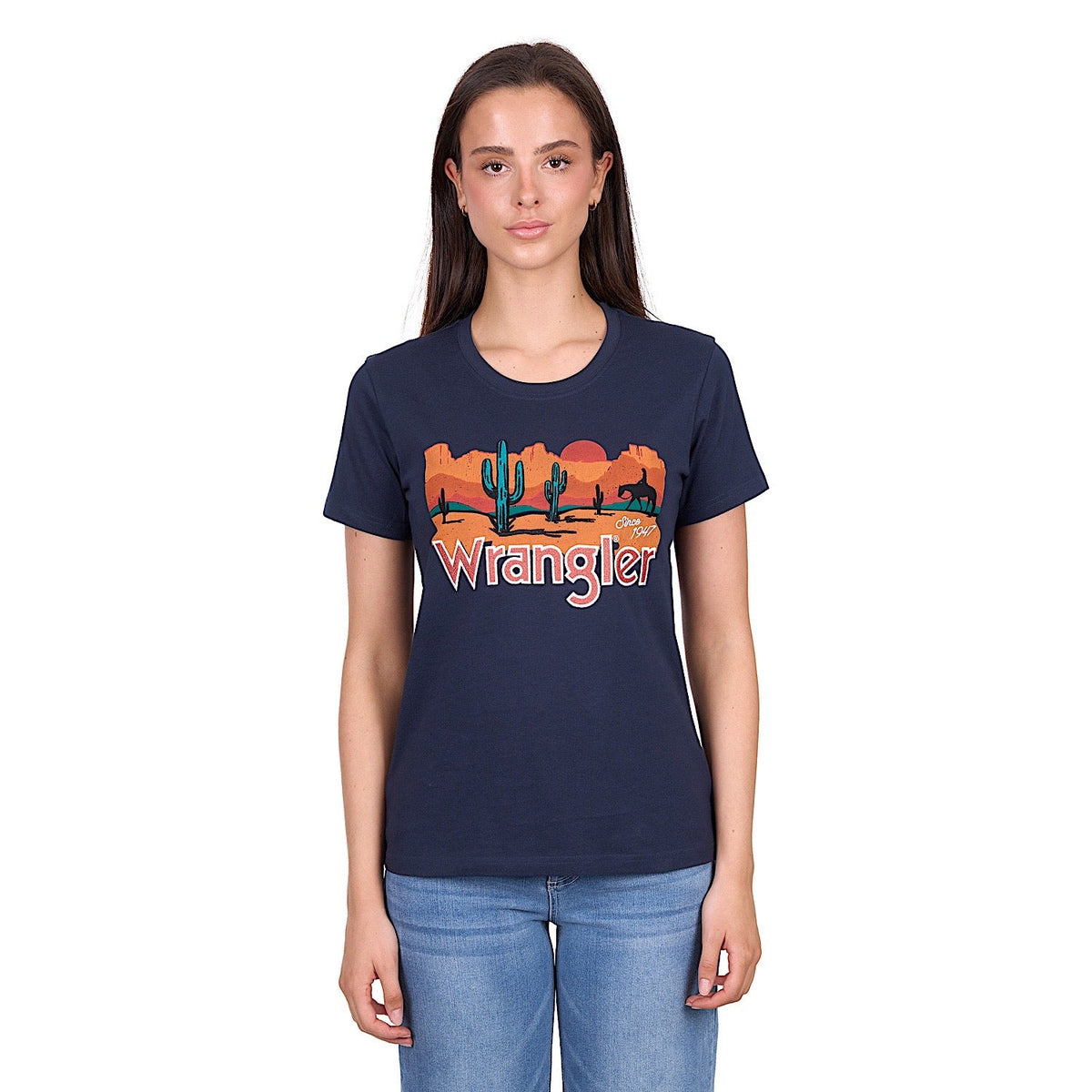 Wrangler Women’s Natasha T-Shirt - Navy