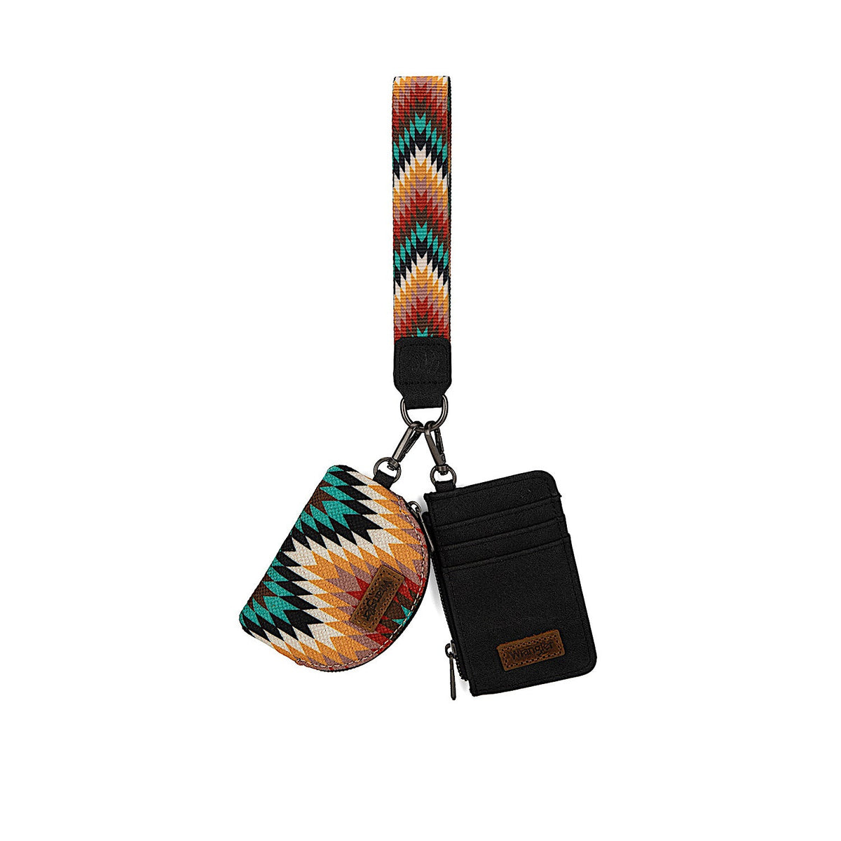 Wrangler Women’s Nevada Dual Pouch Wristlet - Multi