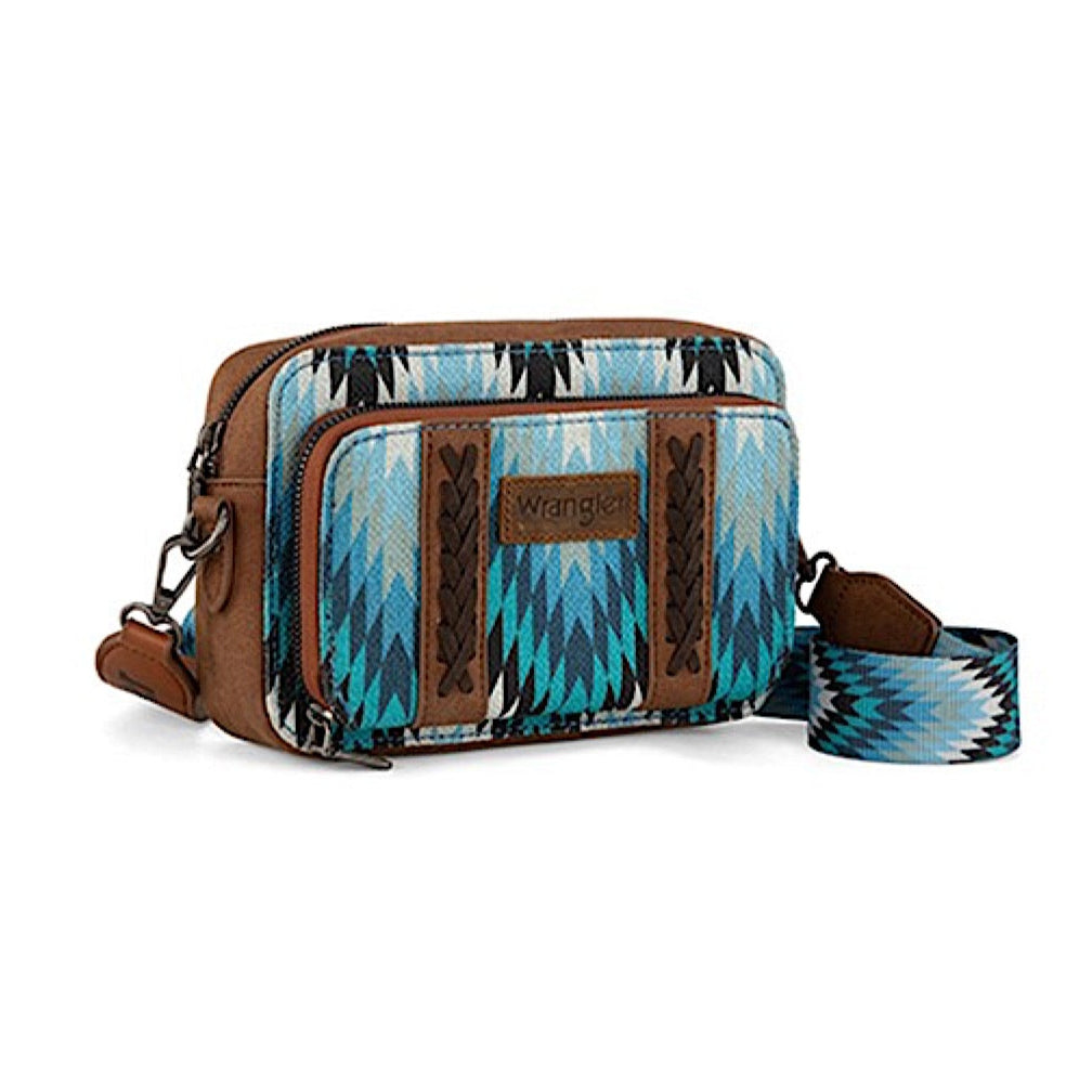 Wrangler Women’s Nevada Small Crossbody Bag - Blue