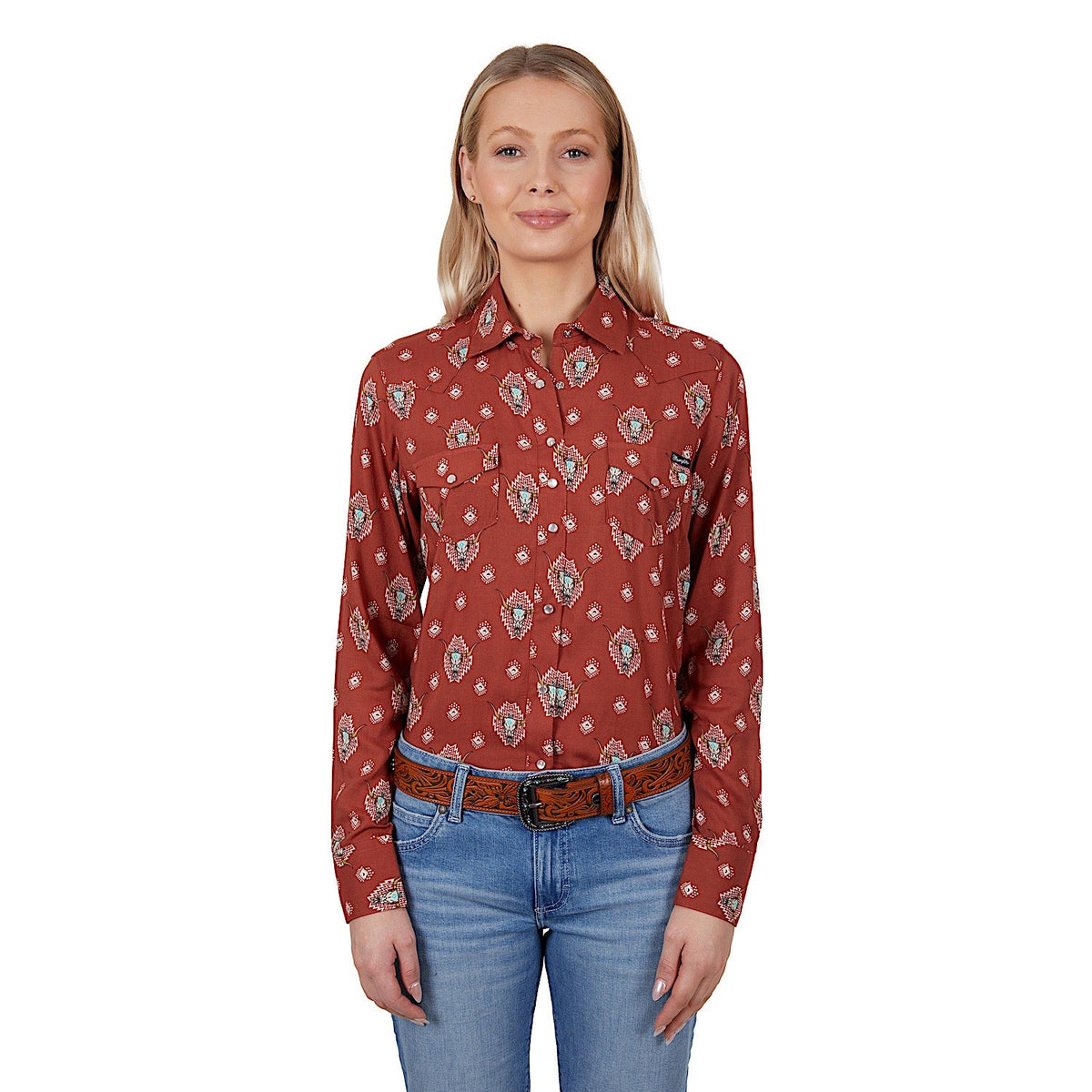 Wrangler Women’s Olivia Shirt Rust