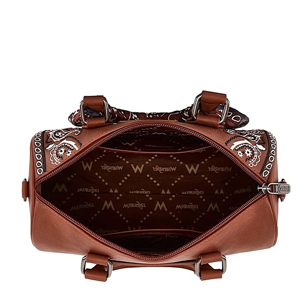 Wrangler Women’s Paisley Barrel Bag - Tan