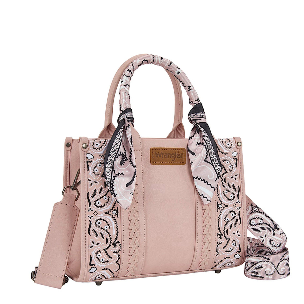 Wrangler Women’s Paisley Crossbody Bag - Pink