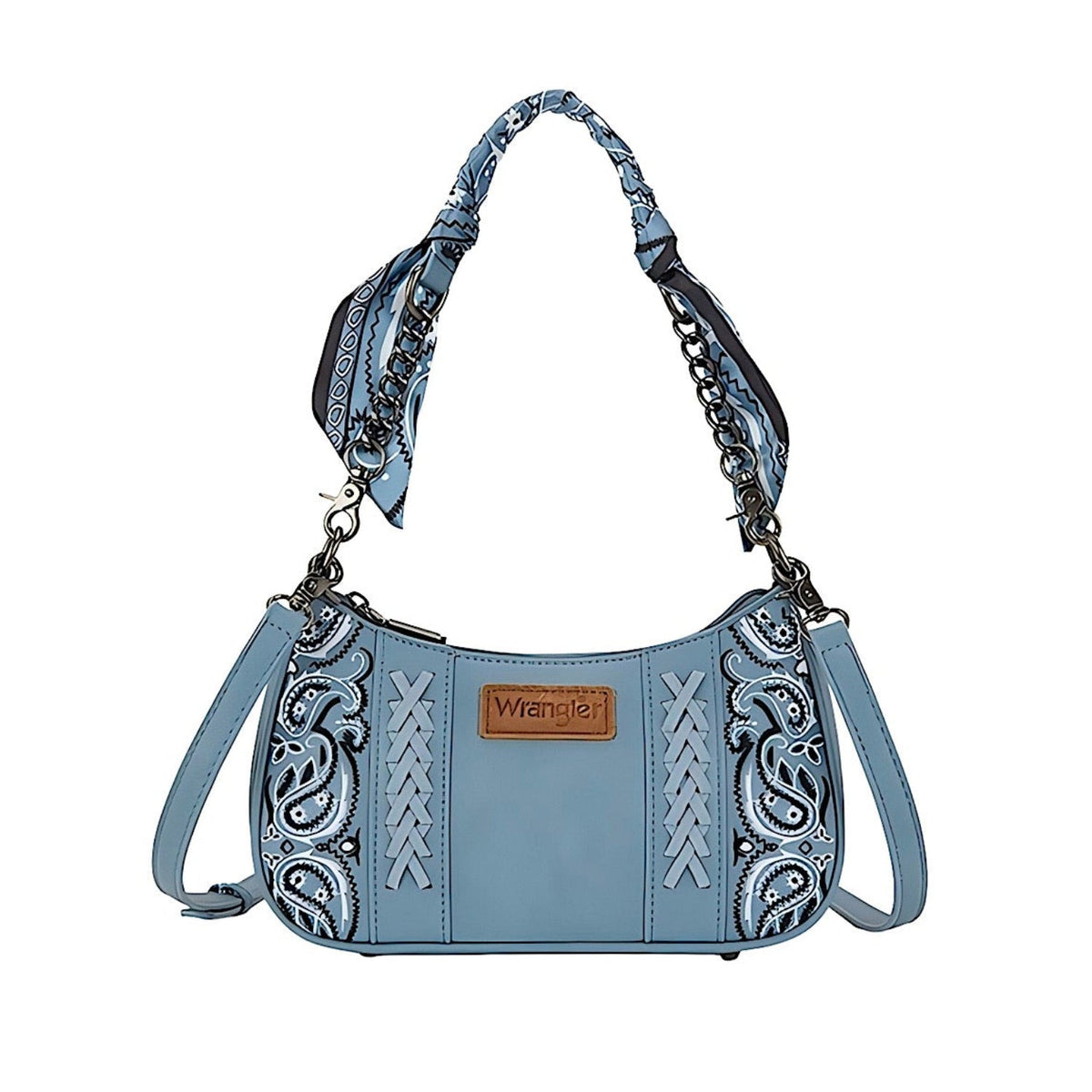 Wrangler Women’s Paisley Shoulder Bag - Blue