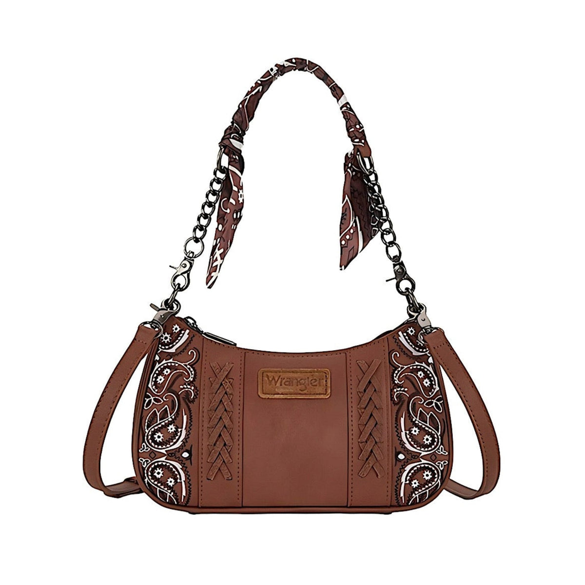 Wrangler Women’s Paisley Shoulder Bag - Tan