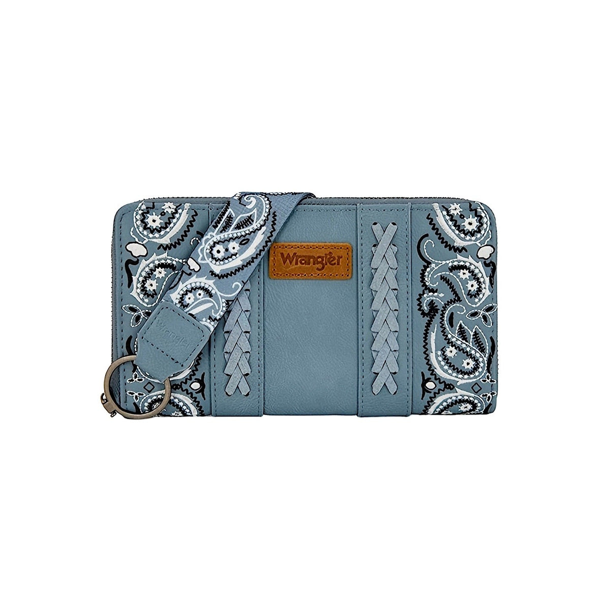 Wrangler Women’s Paisley Wallet - Blue