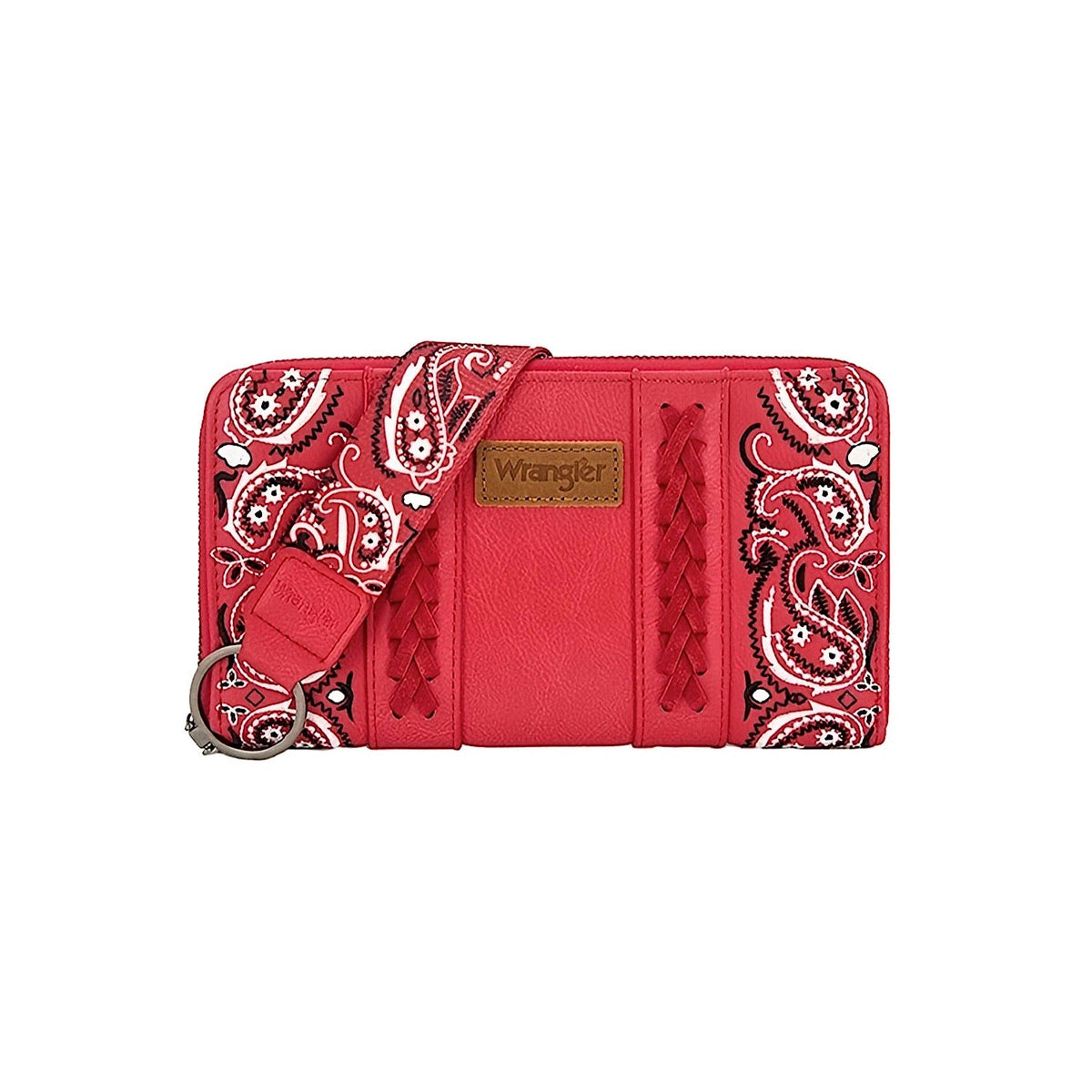 Wrangler Women’s Paisley Wallet - Red
