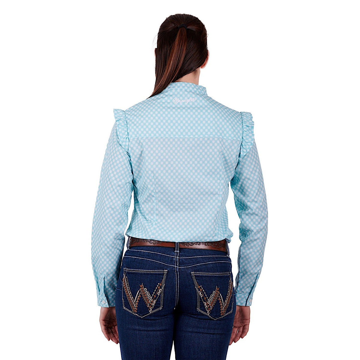 Wrangler Women’s Paola Shirt Aqua