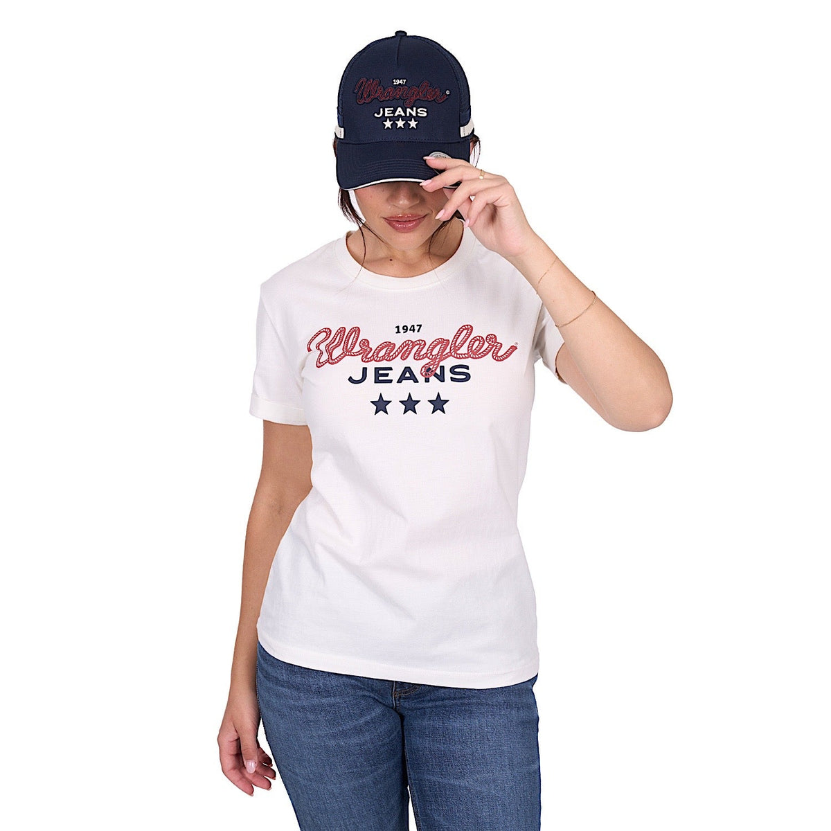 Wrangler Women’s Piper Tee - Cream