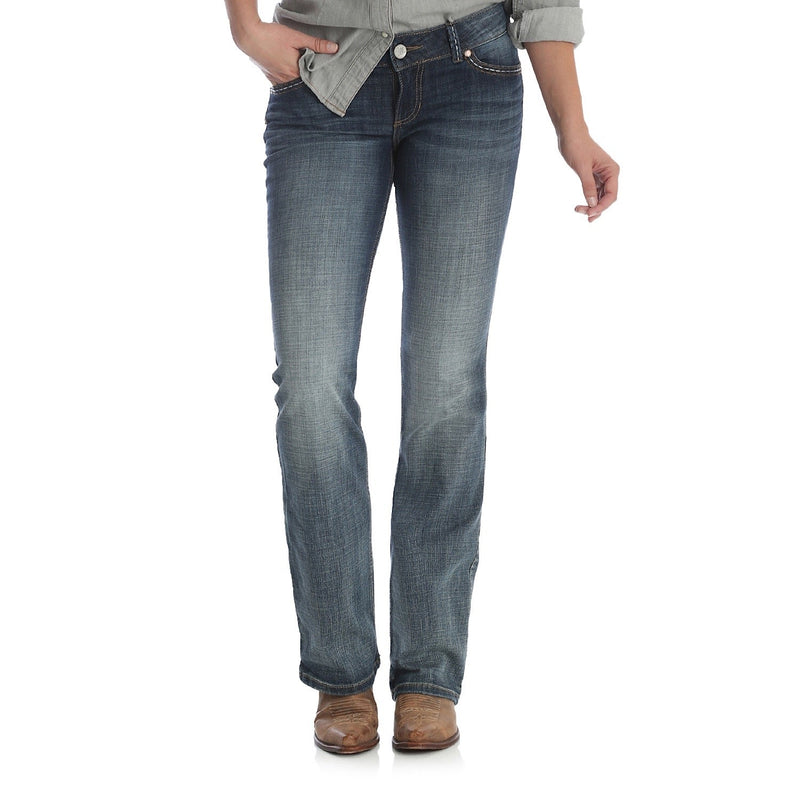 Wrangler Women’s Retro Low Rise Boot Cut Jean - Sadie Indigo