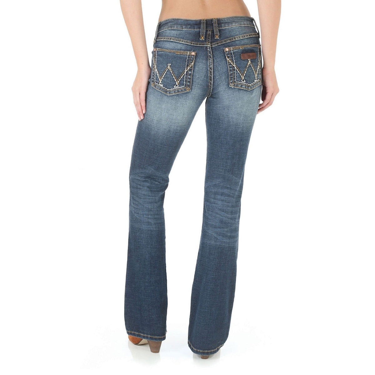 Wrangler Women’s Retro Mid Rise Mae Jean Indigo