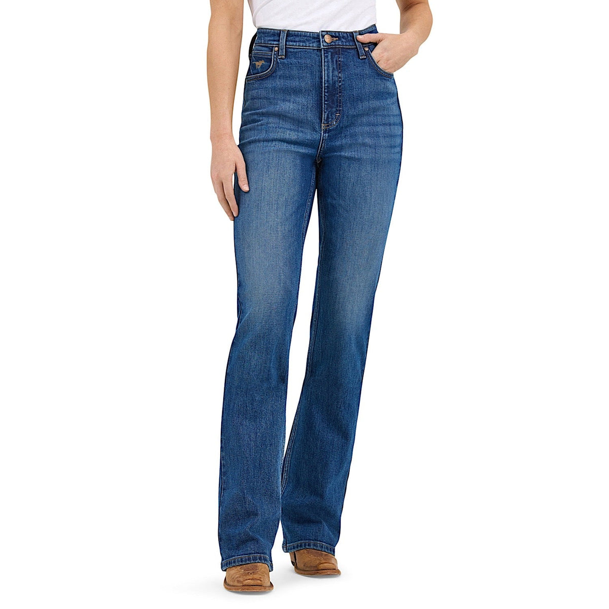 Wrangler Women’s Rodeo High Rise Bootcut 34’’ Leg Jeans - Lillian