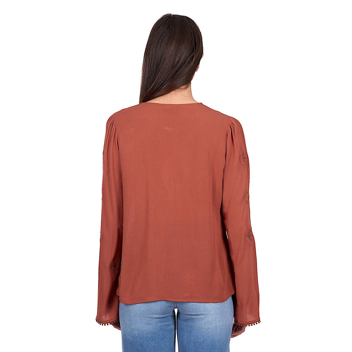 Wrangler Women’s Roxana Blouse - Copper