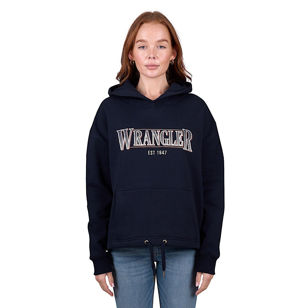 Wrangler Women’s Sammy Pullover Hoodie - Dark Navy