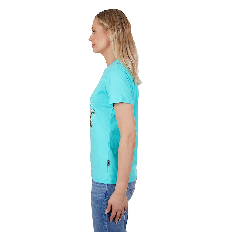 Wrangler Women’s Sara Tee Aqua