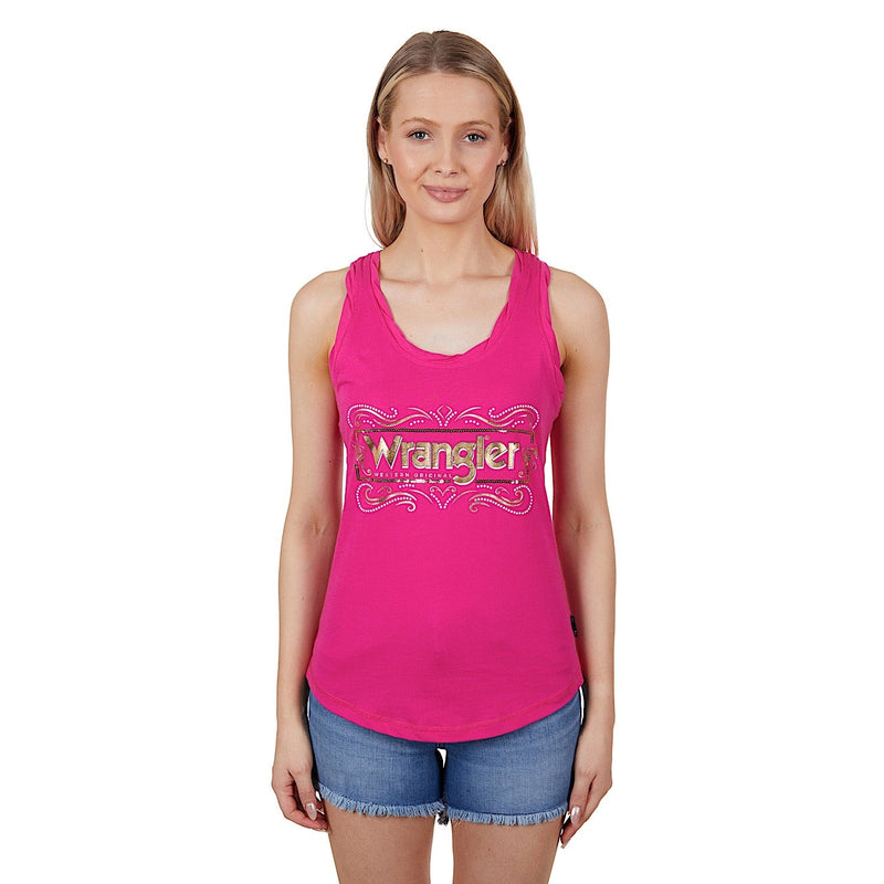 Wrangler Women’s Savannah Tank Pink