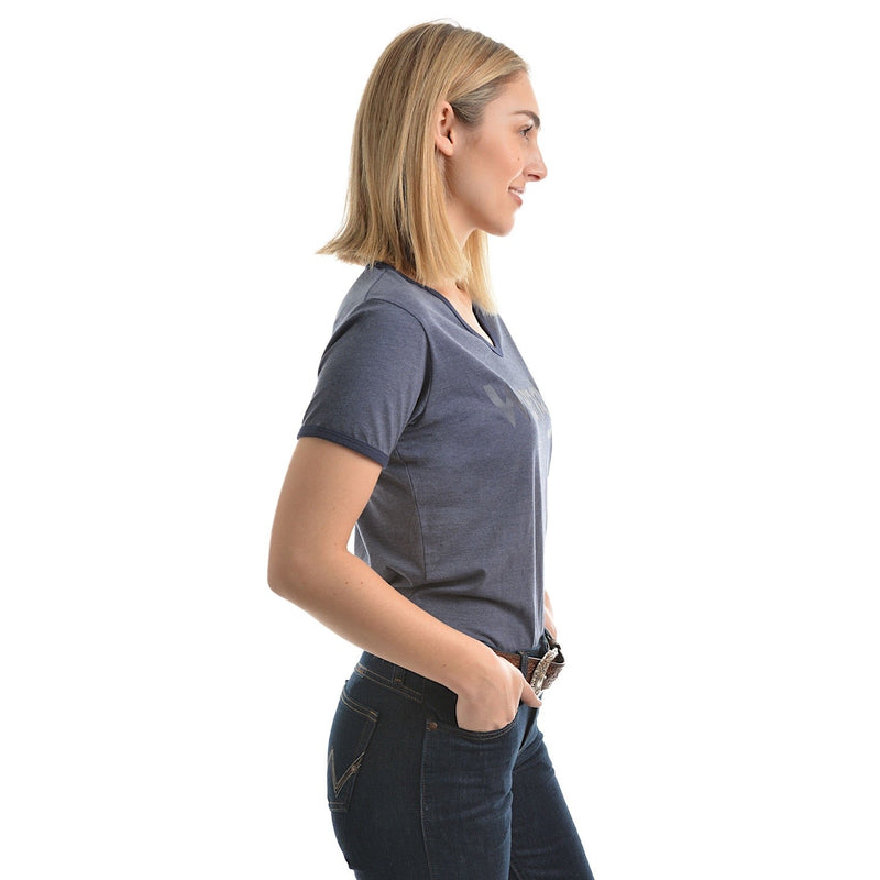 Wrangler Women’s Selina Tee Denim Marle