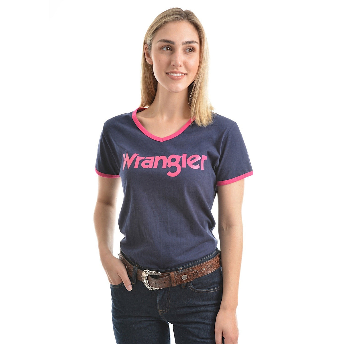 Wrangler Women’s Selina Tee Navy