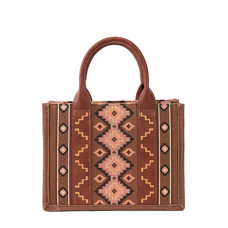 Wrangler Women’s Southwestern Crossbody Bag - Natural / Tan