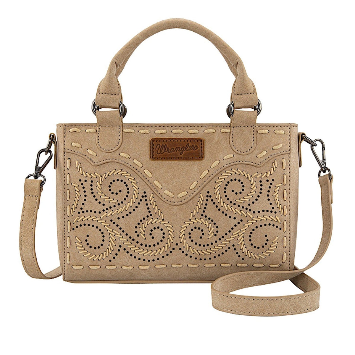 Wrangler Women’s Swirl Crossbody Bag - Natural