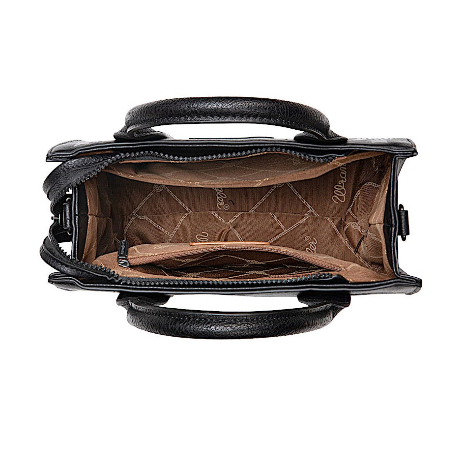 Wrangler Women’s Talia Aztec Crossbody Bag - Black