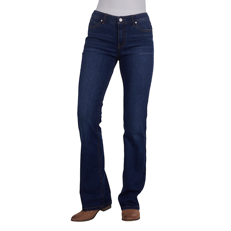 Wrangler Women’s Tilly Q-Baby Booty Up Jean Wild Indigo