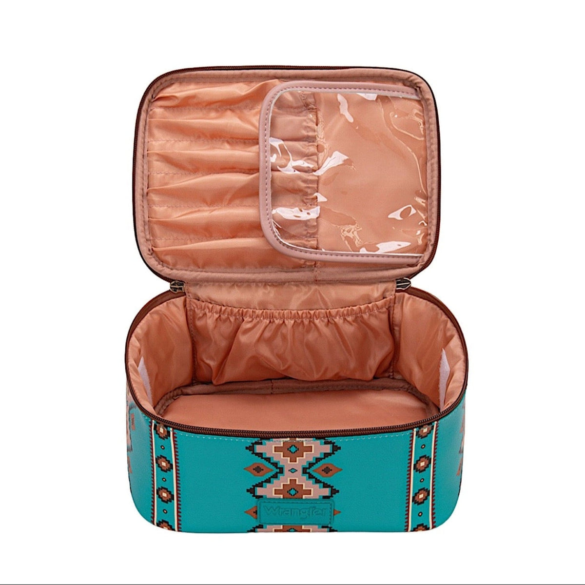 Wrangler Women’s Travel Cosmetic Bag - Turquoise