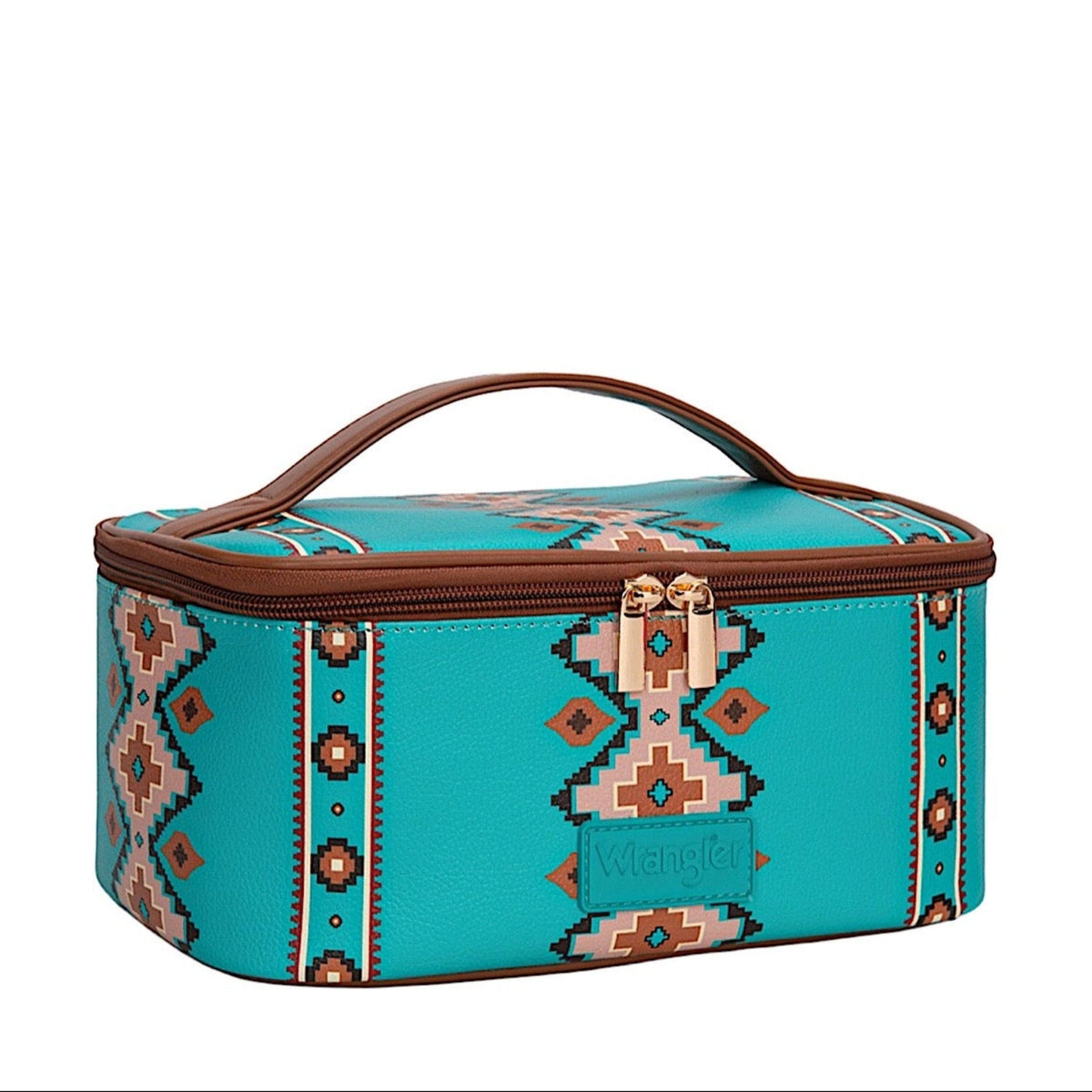 Wrangler Women’s Travel Cosmetic Bag - Turquoise