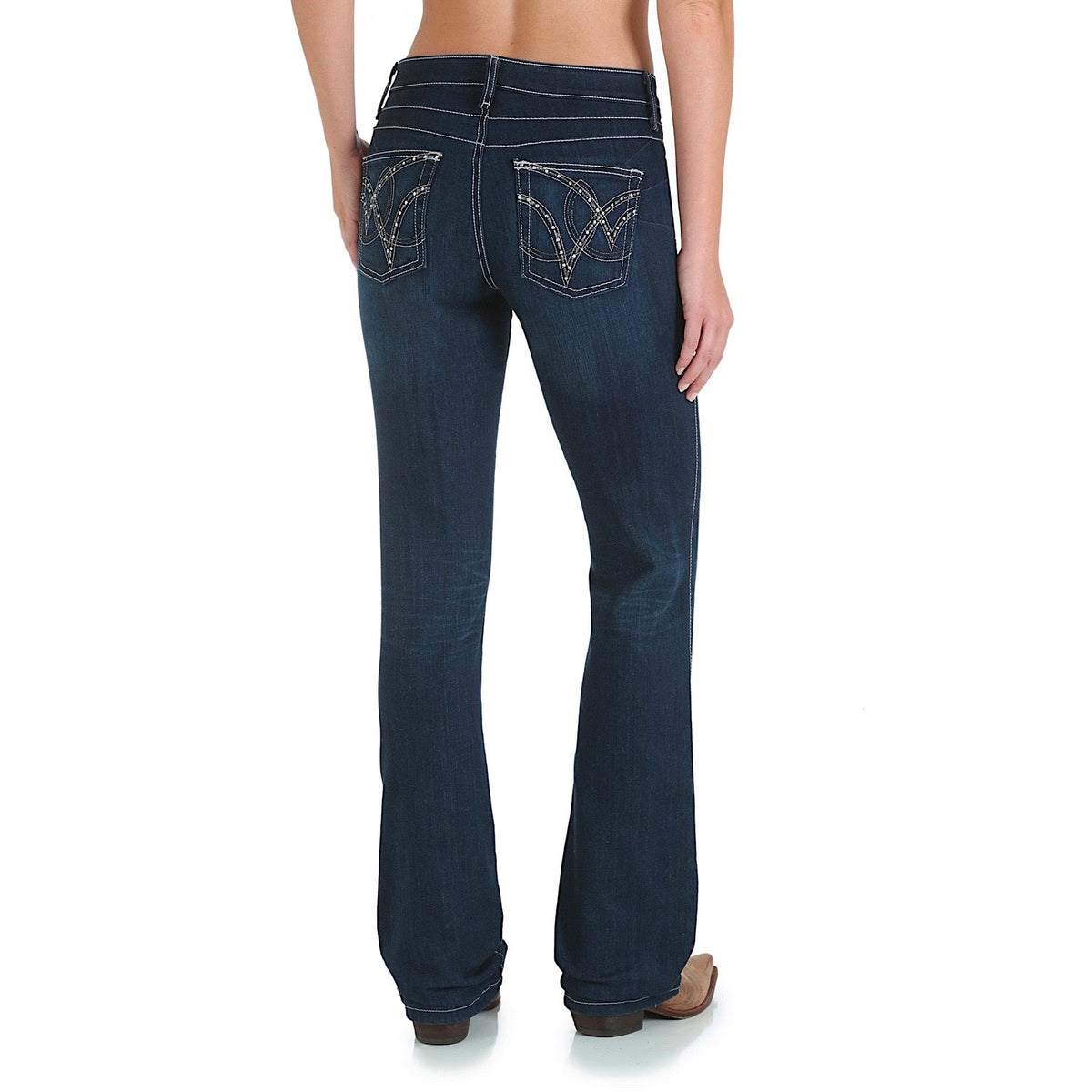 Wrangler Women’s Ultimate Riding Jean - Q Baby Booty Up Boot Scootin