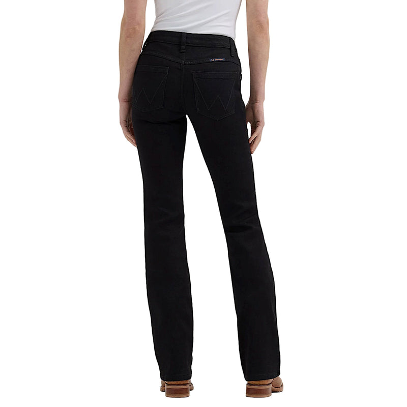 Wrangler Womens Ultimate Riding Mid Rise Boot Cut Jean - Willow - Molly