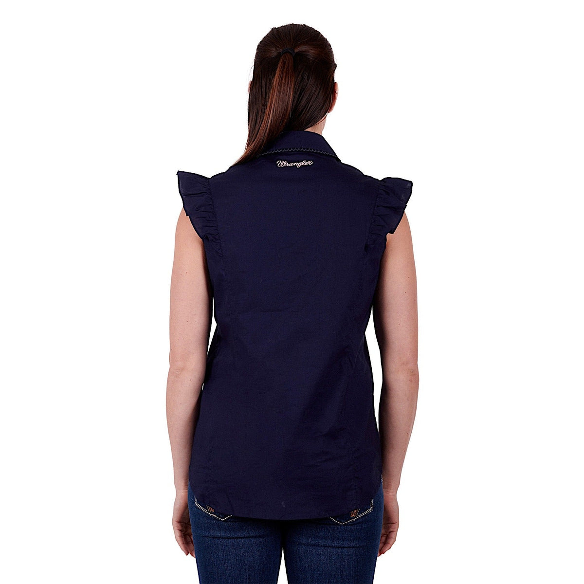 Wrangler Women’s Valeria Blouse Navy