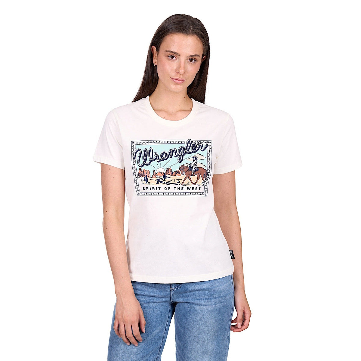 Wrangler Women’s Vanessa T-Shirt - Cream