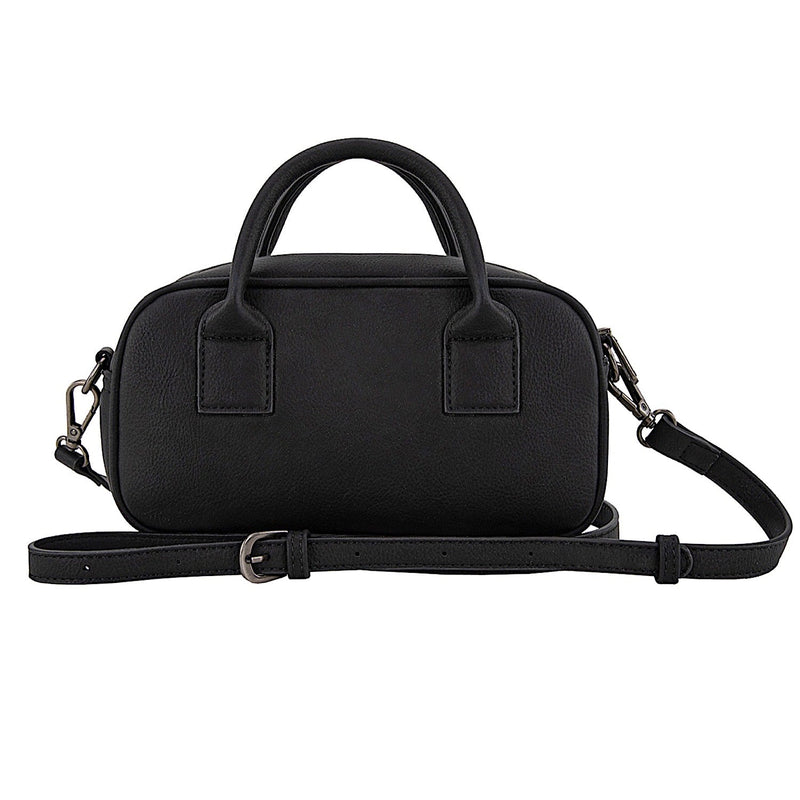 Wrangler Women’s Whipstitch Mini Crossbody Bag - Black
