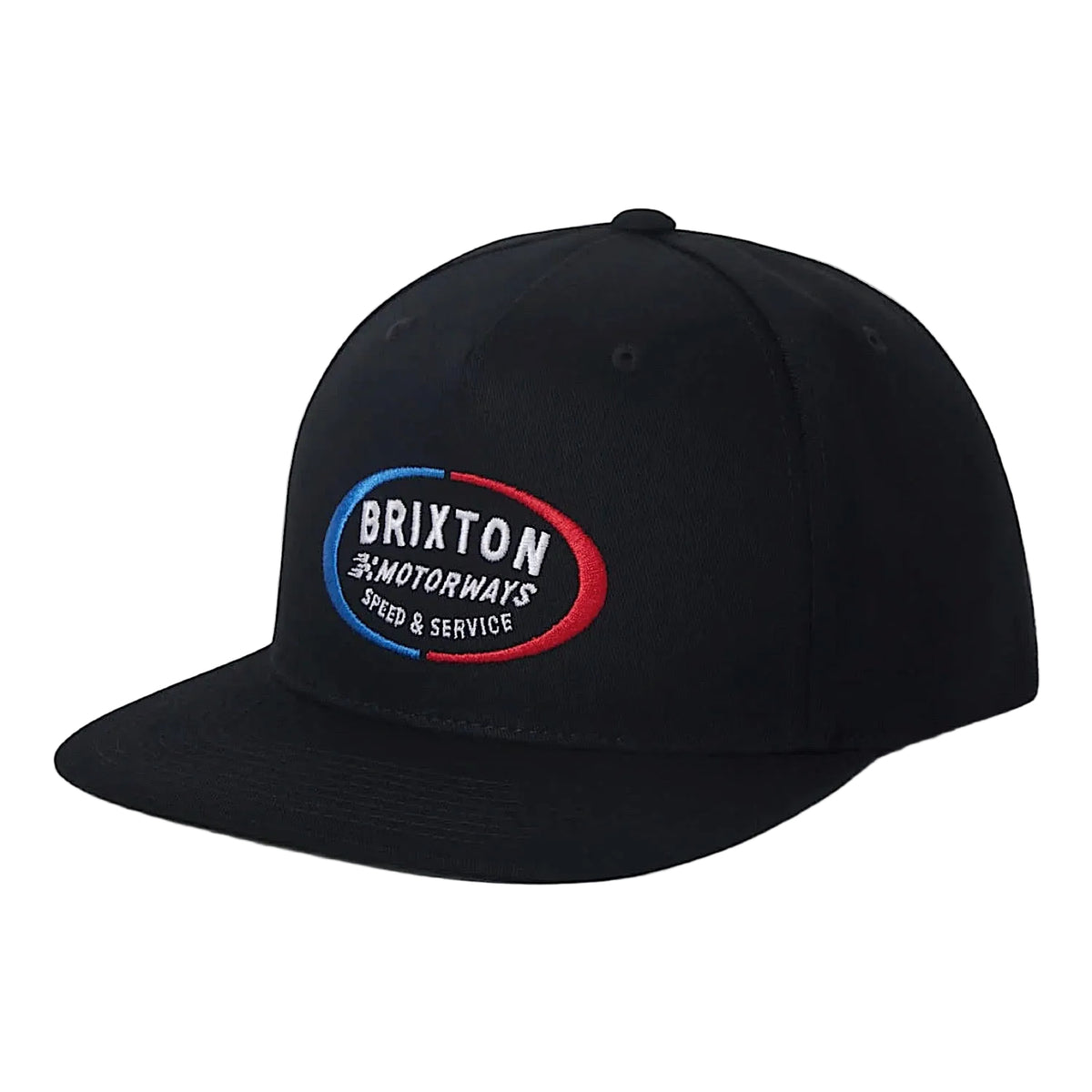 Brixton Rhett Snapback Cap - Black