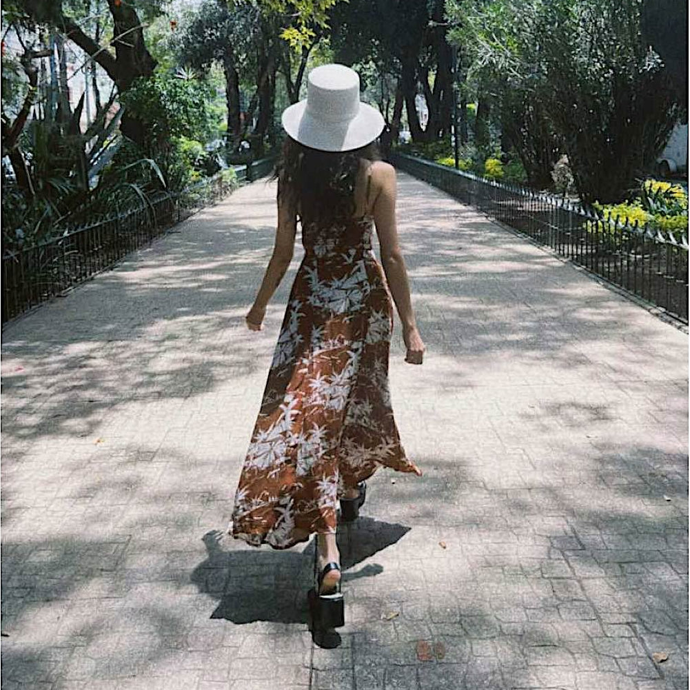 Brixton Women's Riviera Dress - Sepia