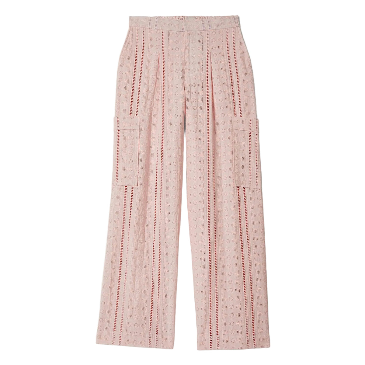 Brixton Women's The Mercer Wide Leg Trouser Pant - Chalk Pink
