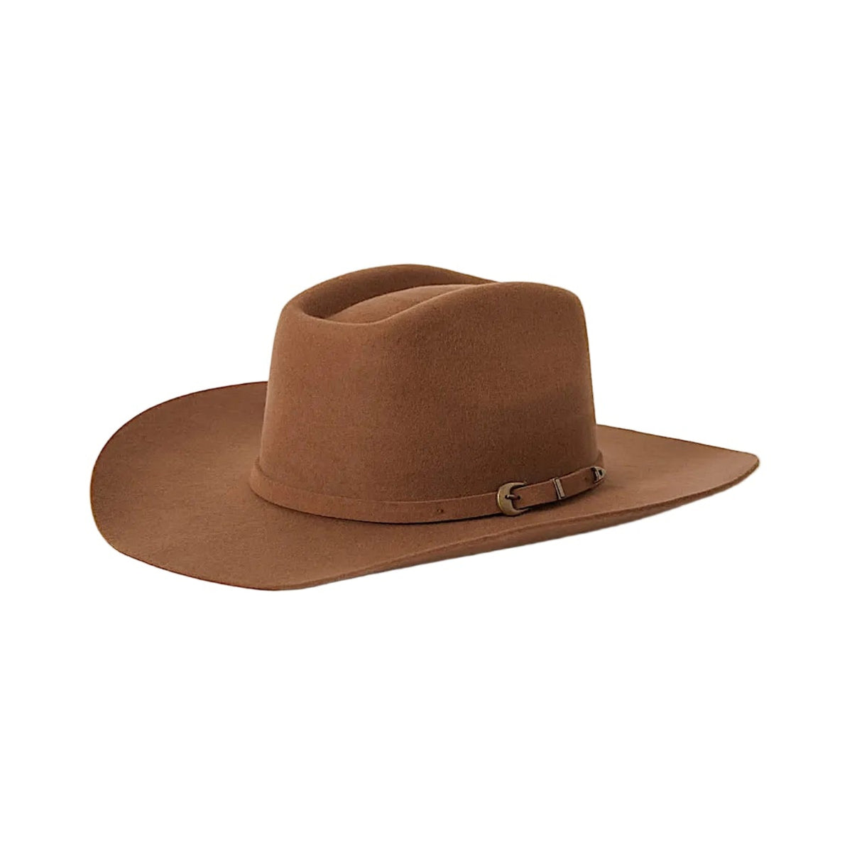 Brixton Prescott Brick Top Cowboy Hat - Toffee