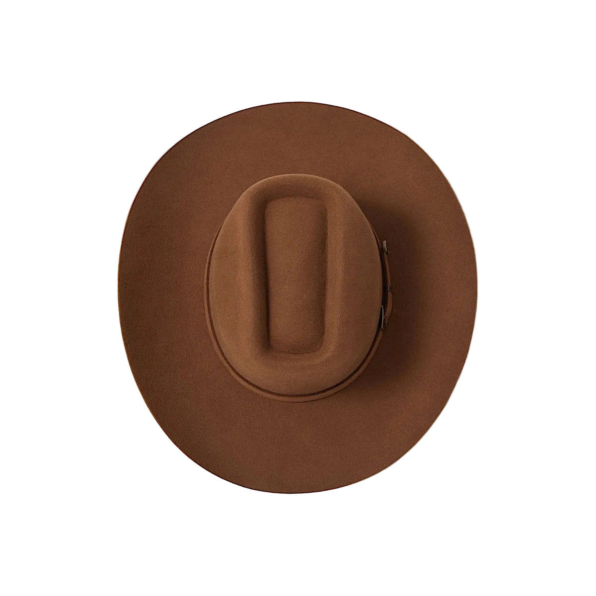 Brixton Prescott Brick Top Cowboy Hat - Toffee