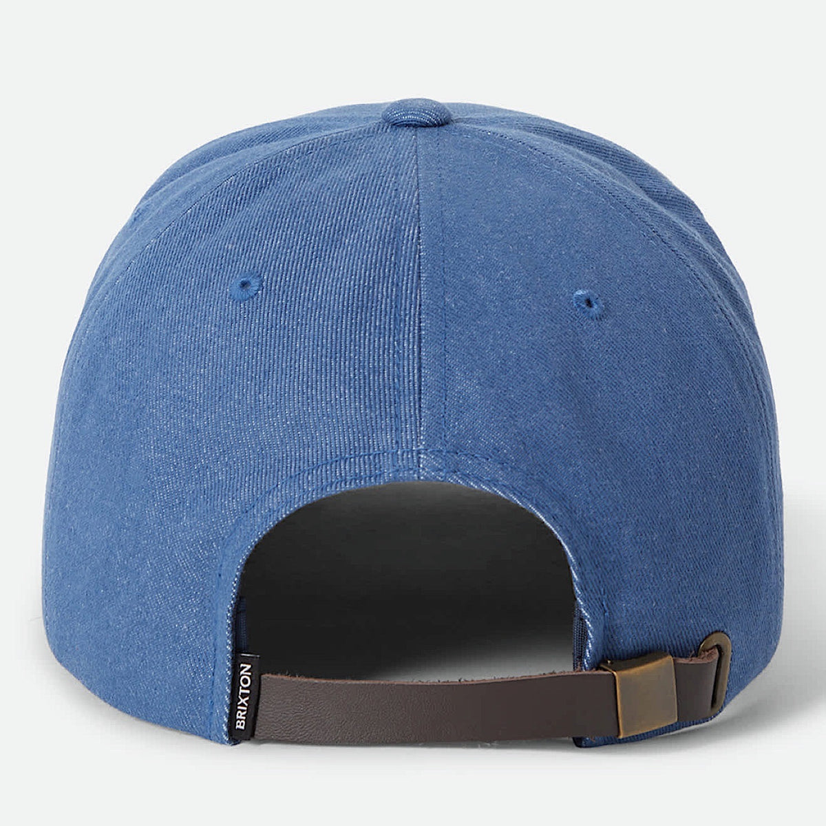 Brixton Stith Medium Profile Adjustable Cap - Light Stone Wash Denim