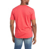 Ariat Mens Western Heritage T-Shirt Red Heather