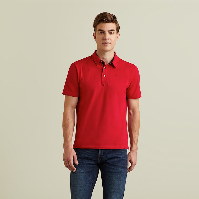 Ariat Mens Medal Polo Red